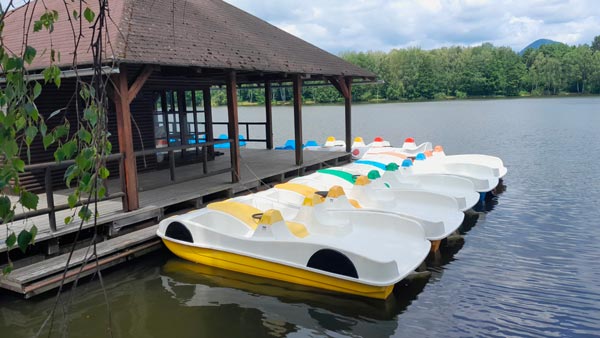 Půjčovna šlapadel a lodiček Sloup v Čechách